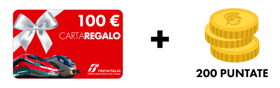 imperdonable arrendamiento En otras palabras 100€ Trenitalia +200P - Bidoo