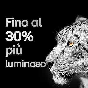 30% più luminoso