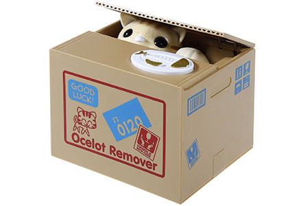 Salvadanaio Elettrico Gatto Furbo - Giocattolo Per Bambini, Con Movimento, Ottimo Regalo - Foto 9